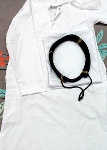 Kids' White Jubba/ Arabian style long Thob