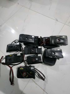 Assorted Vintage Film Cameras Lot
