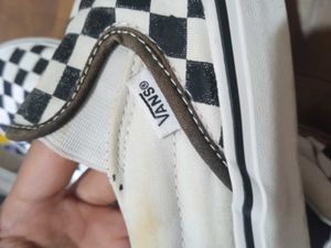 Authentic Vans Checkerboard Slip-On Shoes