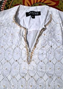 Branded Party Wear Sequence Kurta.