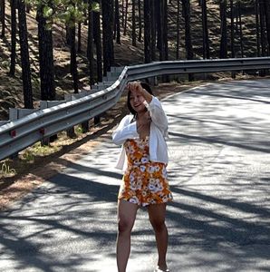 Cute Floral Jumpsuit