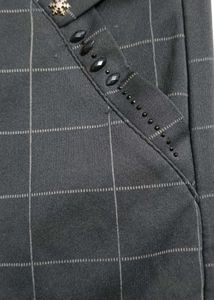 Checkered Print Pants