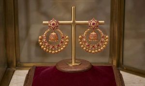 🎁 PRICE DROP!!!! ~ 1 GRAM Gold Elegant Jhumkas