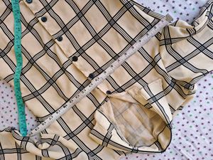 Classic Plaid Button-Up Top