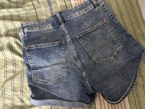 High Waisted Indie Denim Shorts