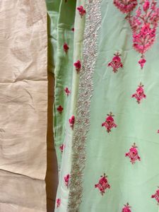 Pakistani Embroidered Kurta with Pants