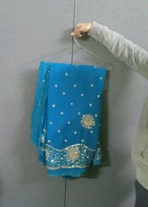 Beautiful party wear saree heavy work 😍