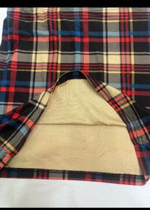 Plaid Mini Skirt