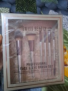 Swiss Beauty Professional Face &amp; Eye Brush Set