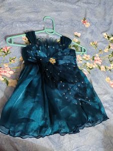 Sparkling Teal Party Dress