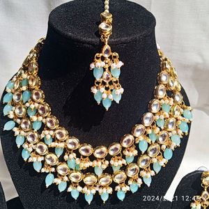 Brended Best Quality Kundan Jewellery Set