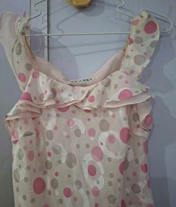 Baby pink whimsical top