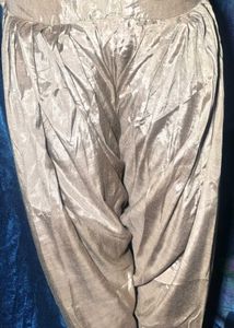 Women's Shiny Satin Lycra Stretchable Patiala Salw