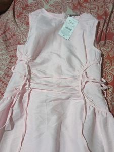 Chic Pink Sleeveless Maxi Dress