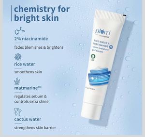 Plum Rice Water &amp; Niacinamide Gel Cream