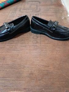 Boy's Black formal shoes