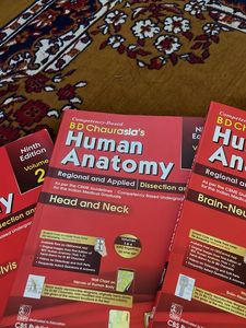 BD Chaurasia's Human Anatomy Set