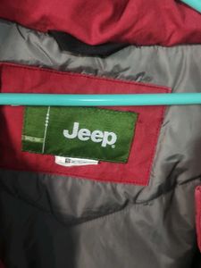 Jeep Maroon Winter Parka