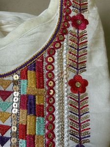 Embroidered Kurta Set with dupatta
