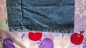 Blue Denim Cargo Jeans