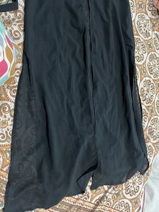 BLACK CUT OUT WESTERN KURTA🖤