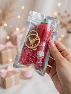 Kawaii Strawberry Lip Oil Gift Set