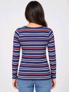 Striped Long Sleeve Top