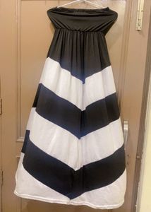 Chic Strapless Maxi Dress
