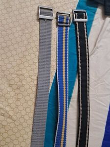 NEW - Set Of 3 Belts