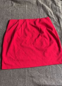 Red Mini Skirt - Perfect for Summer!