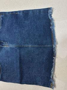 Blue Denim Skirt