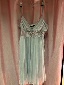 Elegant Sheer Midi Dress