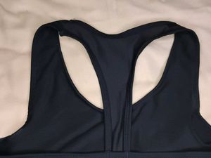 Black Sports Bra Non Padded