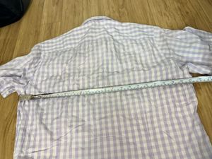 Men's Gingham Short Sleeve Shirt