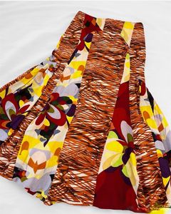 Boho panelled Maxi Skirt