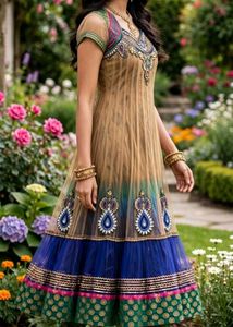 Elegant Indian Designer Anarkali Dress