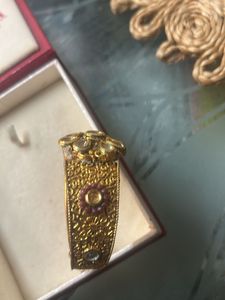 Exquisite Gold kda with Kundan Work