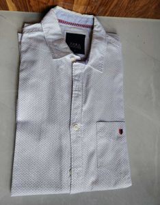 Zara Louis Men's Polka Dot Shirt 42 inches