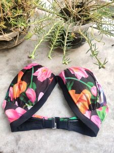 Floral Off shoulder Bra
