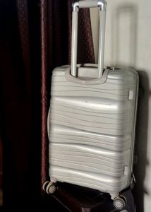 Gray Trolley Bag Luggage Travel