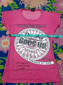 Set of 3 Graphic T-Shirts for Women