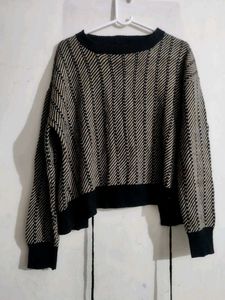 set of 2 Chic Chevron Knit Sweater &amp; turtle nec