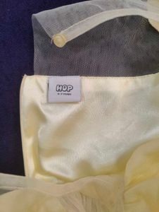 Hop Lemon yellow Party Dress 4-6 yrs