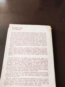 Business Law By V D Kulshrestha