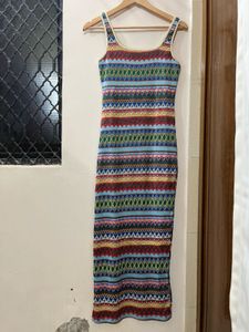 Rainbow Rhythm Maxi Dress