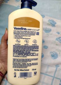 Vaseline Deep Moisture Lotion