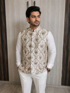 Men's Brocade Nehru Jacket