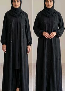 Elegant Black Embellished Kurta