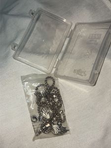Silver Angel Pendant Necklace