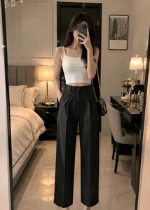 korean fit Black pants